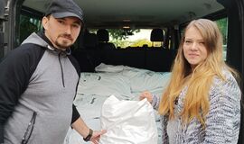 450 kg karmy dla PamperPsiara azyl dla chorych psów. 