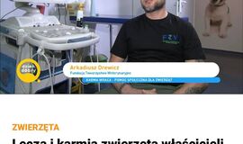 Materiał w Dzień Dobry TVN o Fundacji Towarzystwo Weterynaryjne i inicjatywie Bank Karmy
